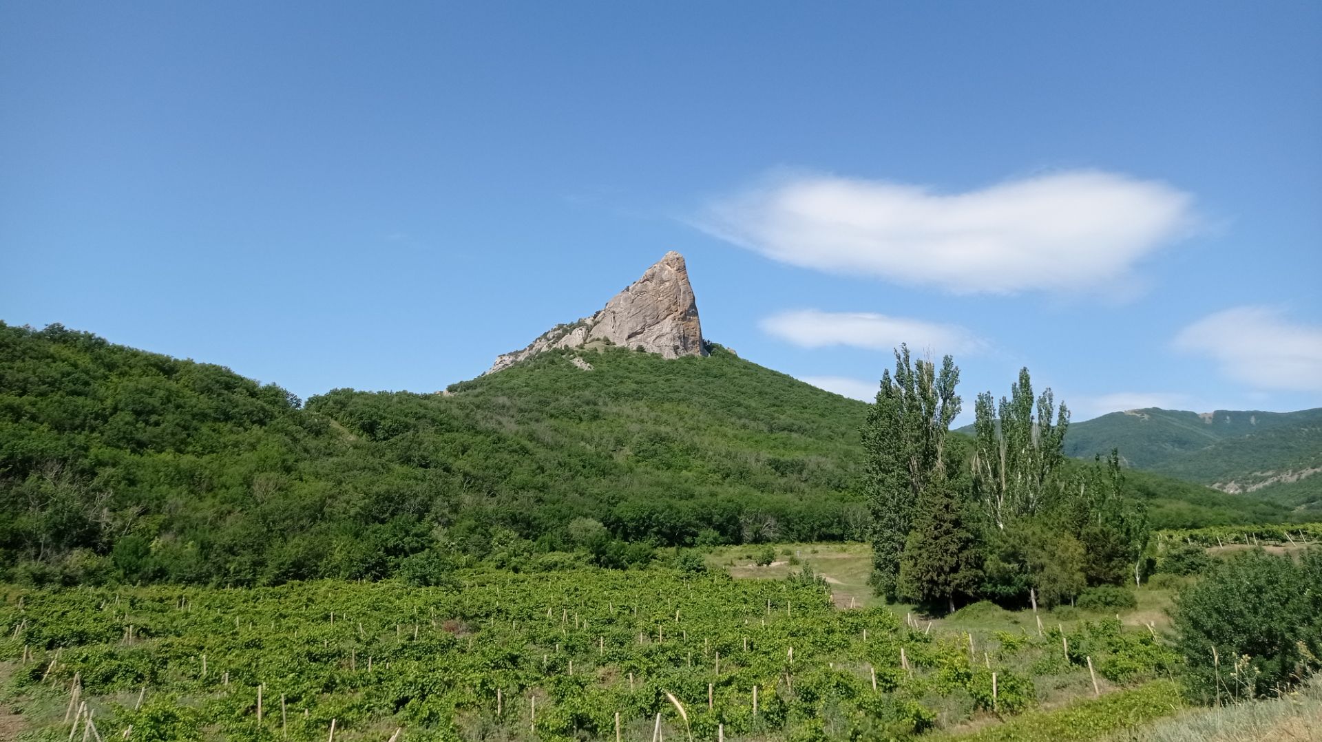 Крым. Щебетовка. Водяная балка Отузской долины. смотреть онлайн
