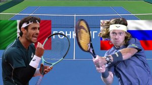 ТЕННИС КУБОК В ГОНКОНГЕ. 1/2 ФИНАЛА.  МУЗЕТТИ Л. - РУБЛЕВ А.  ТЕКСТОВАЯ ОНЛАЙН ТРАНСЛЯЦИЯ.