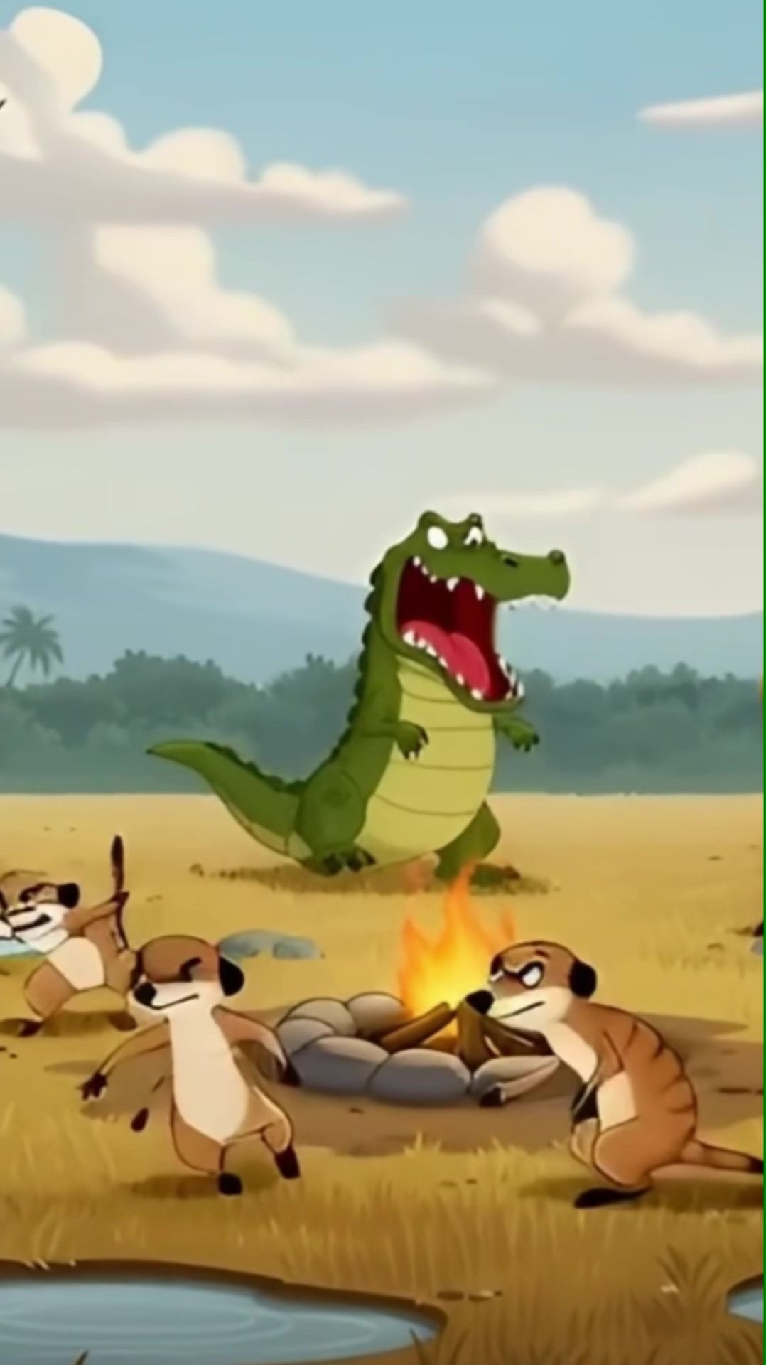 Когда я свирепею, мне аж самому страшно! 🦖😡