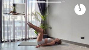 7 Минут Пилатеса на Глубокие Мышцы Кора | Rita Mark