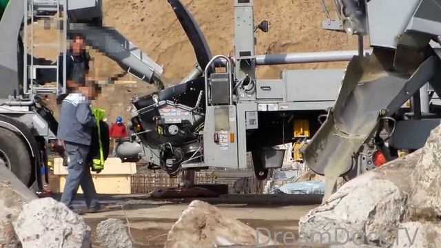 6.6.Работа миксера с бетононасосом смотреть онлайн
