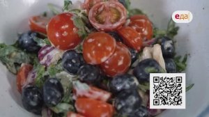 Кухня по заявкам | Сувлаки с дзадзики. Овощной салат. Хрустящие баклажаны | Илья Лазерсон /391