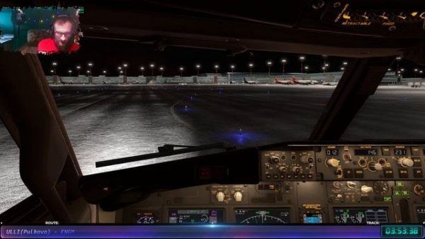 (повтор стрима) X-PLANE-12 LEVELUP_b737_OSLO_rwy01R