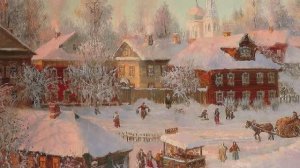 В СЕДИНЕ ЗИМЫ МОРОЗНОЙ - стихи Н.Шубиной. Художник В.Ю.Жданов