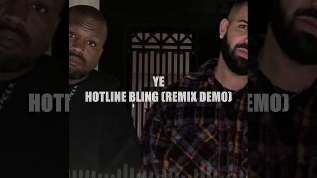 YE - HOTLINE BLING (REMIX DEMO) смотреть онлайн