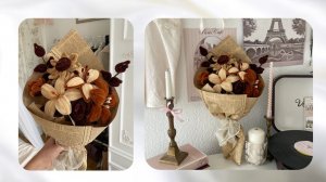 БУКЕТ ВДОХНОВЕНИЕ ИЗ СИНЕЛЬНОЙ ПРОВОЛОКИ