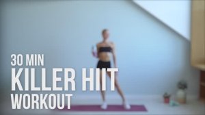 30 MIN MILITARY MONDAY KILLER HIIT - No Repeat, No Equipment Home Workout