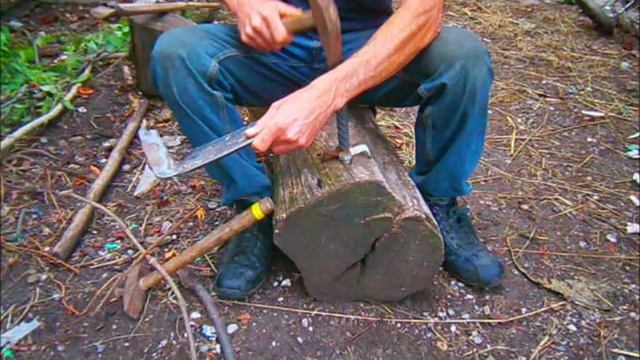 Клёпка ( отбивка) ручной косы   🏴☠️