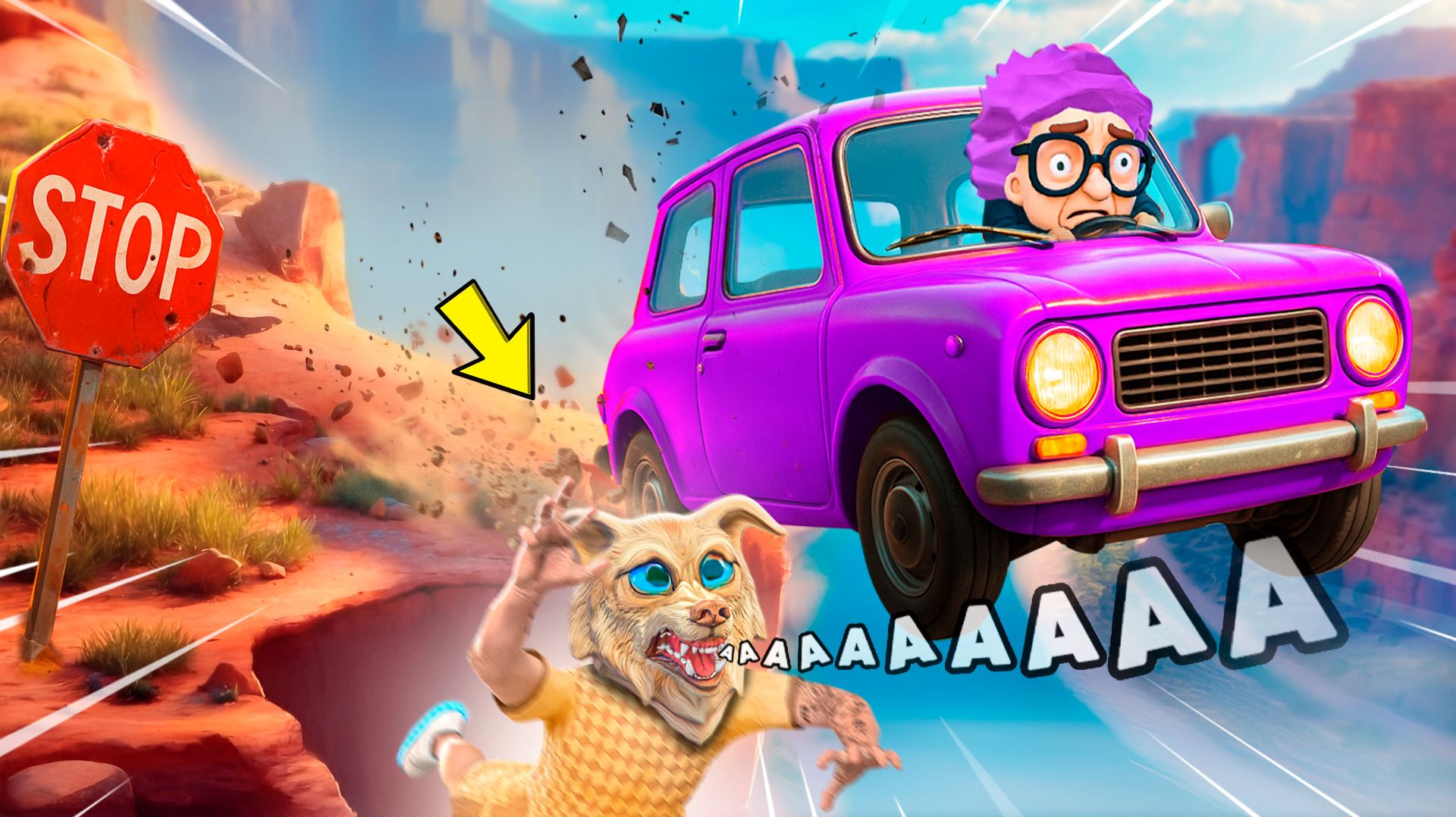 БАБУЛЯ ВПЕРВЫЕ СЕЛА ЗА РУЛЬ! - ФЛЕЙЗИН СТАРАДЕТ В BACKSEAT DRIVERS смотреть онлайн