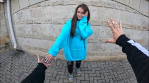 УБЕГАЮ ОТ КРАСИВОЙ И СТРАННОЙ ДЕВУШКИ 2.0 (Романтический паркур POV Chase)