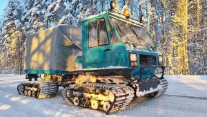 Самый комфортный снегоход / Современные технологии в советский вездеход