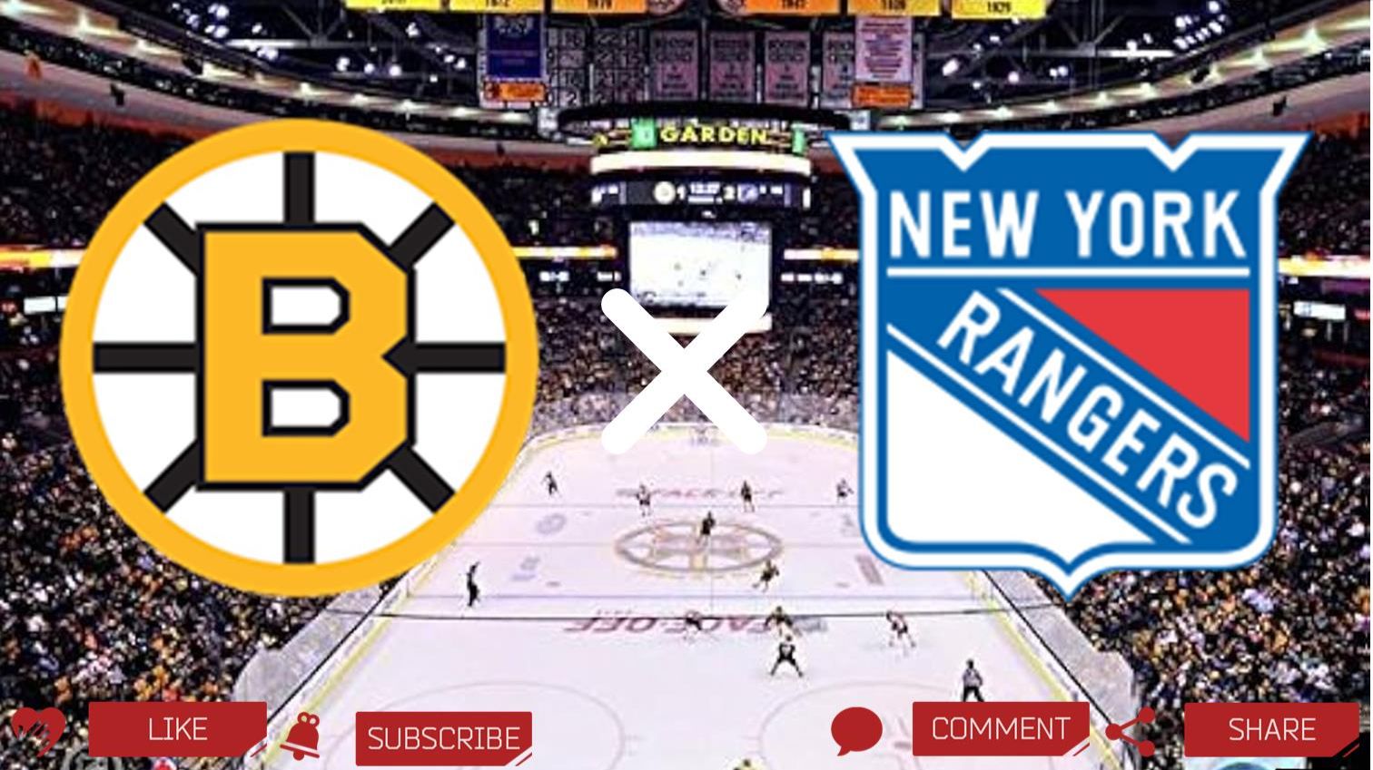 Бостон - Рейнджерс | Текстовая трансляция
