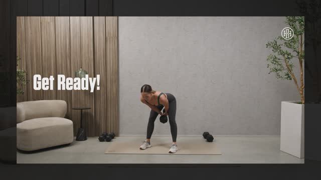 Day 4 - 45 min Full Body Strength - Heather Robertson Workout Programs Power смотреть онлайн