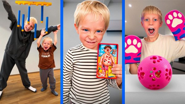 ЛУЧШИЕ ЧЕЛЛЕНДЖИ с МАЛЫШОМ! Его РЕАКЦИЯ на ВЫЗОВ!