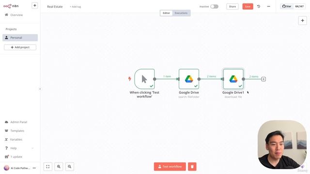 3-4. Downloading Files to n8n смотреть онлайн