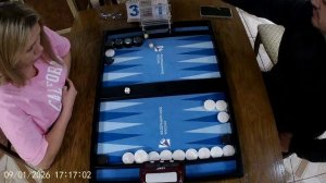 Длинные нарды новогодний турнир. Екатерина Дроздова - Иван Ульданов