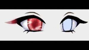 Обработка глаз из гачи.