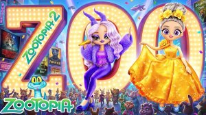 Поделки в стиле Зверополис 2! Преображение кукол  в Газель и Джуди ! Куклы ЛОЛ ОМГ!