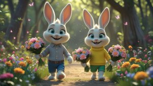 МУЛЬТФИЛЬМ.ЗАЙЧИШКИ БРАТИШКИ:8 МАРТА