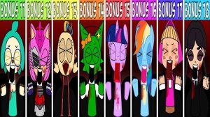 INCREDIBOX SPRUNKI ВСЕ БОНУСНЫЕ СПРУНКИ | ДРУЖБА ЭТО ЧУДО | УЭНСДЕЙ | МАША И МЕДВЕДЬ | SPRUNKI