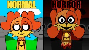 Normal VS Horror Versions в Incredibox Sprunki Poppy Playtime