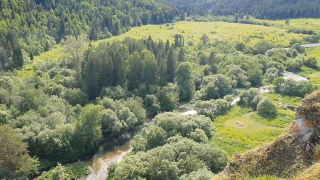Аликаев камень / Красноуфимский район/ Вид с утеса