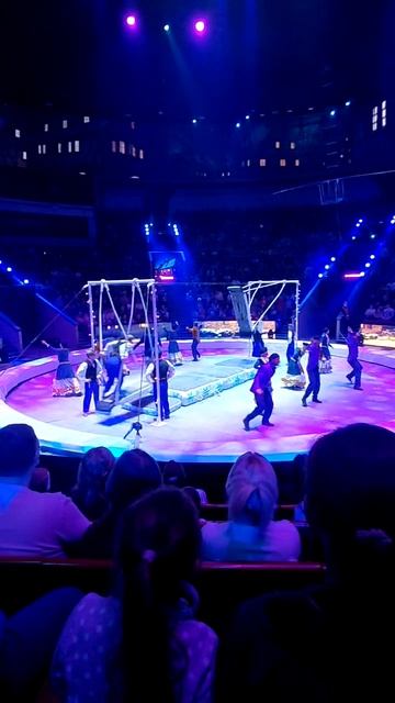 ВСТРЕЧНЫЕ КАЧЕЛИ В ЦИРКЕ! ОПАСНЫЙ ТРЮК! смотреть онлайн