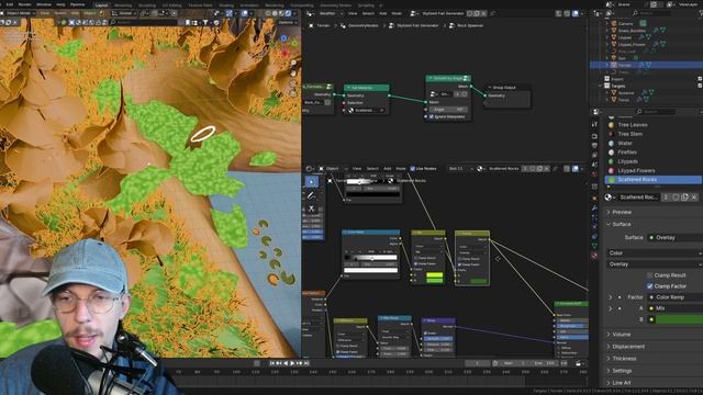 Procedural Stylized Worlds in Blender - Module 3_4_MossTexturing