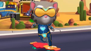 Детские мультфильмы - Гипер-Том на скейте "Весёлая утка" Talking Tom Gold Run