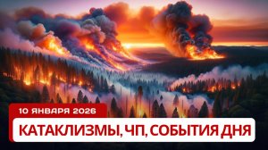 Новости Сегодня 10.01.2026 - Катаклизмы сегодня, ЧП, События дня | США Россия Европа Китай Индия