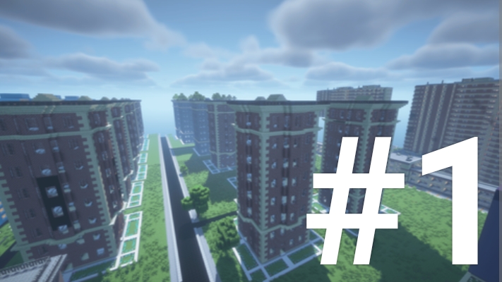 Строим город в Майнкрафте серия 1 смотреть онлайн