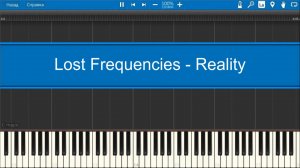 Lost Frequencies - Reality (midi)