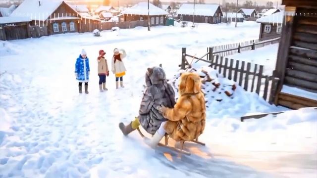 Как На Новый Год в селе Девочки Гуляли