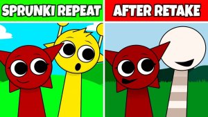 INCREDIBOX SPRUNKI🎵: REPEAT AFTER RETAKE🔄✨ СИКВЕЛ ЛЕГЕНДЫ!🤯💥