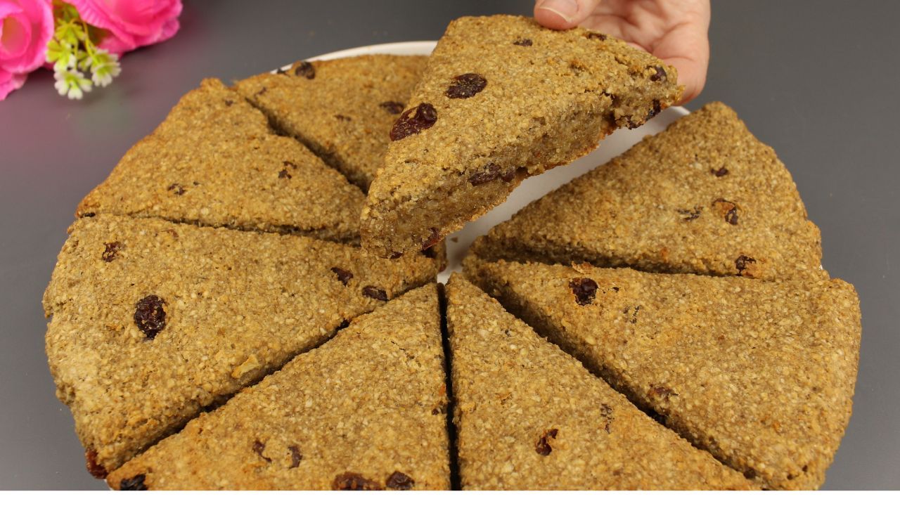 Овсяное печенье без сахара, без муки, без яиц! смотреть онлайн