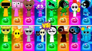 ВСЕ СПРУНКИ МЕГАМИКС 161-164 уровни - Мультики про Спрунке | МУЛЬТФИЛЬМЫ SPRUNKI в Tiles Hop