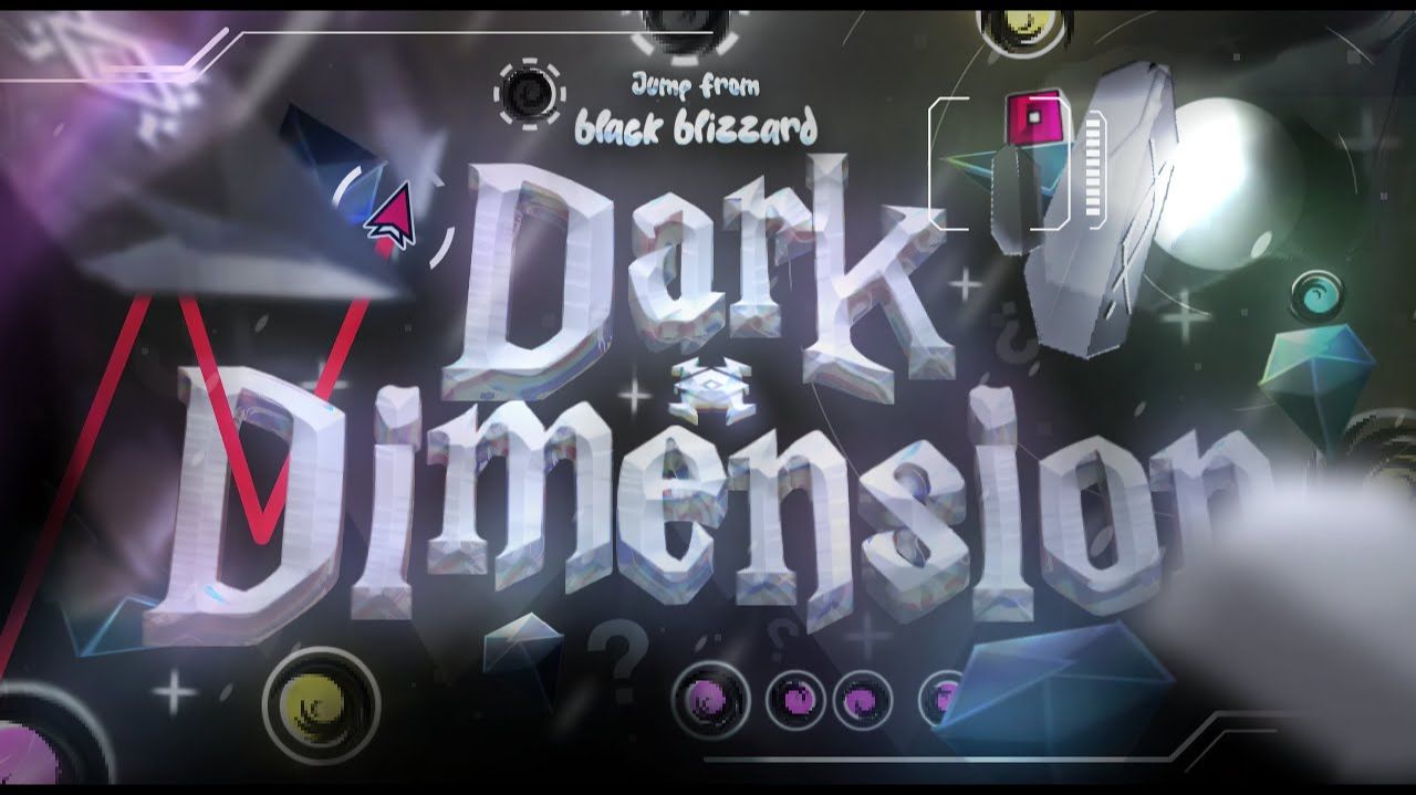 [NEW HARDEST] (TOP 100) Dark Dimension 100% By ThePurgatory | Geometry Dash