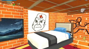 секретная комната в чикен в доме