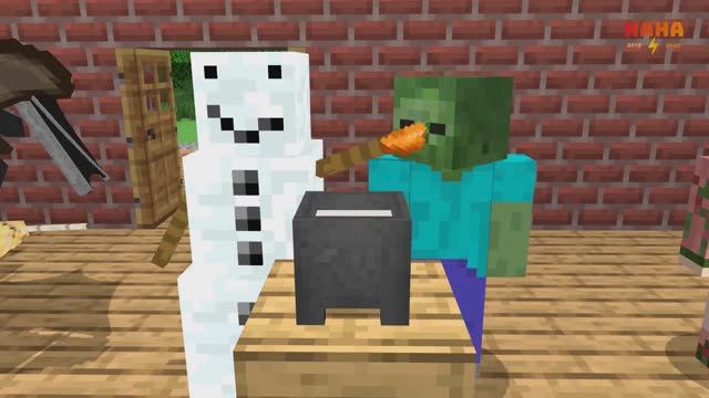 Время игр в классе (анимация Minecraft) смотреть онлайн