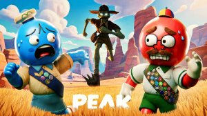 ПРИВЕТ СОСЕД СНОВА В ГОРАХ!ЛЕХА ЗНАКОМИТСЯ СО СКАУТ МАСТЕРОМ!ИГРА PEAK И HELLO NEIGHBOR!ШОУ ХРИПЛЫХ!