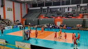 Волейбол. Нападающий удар. "Текстильщик" (Иваново) vs "Дагестан" (Махачкала)