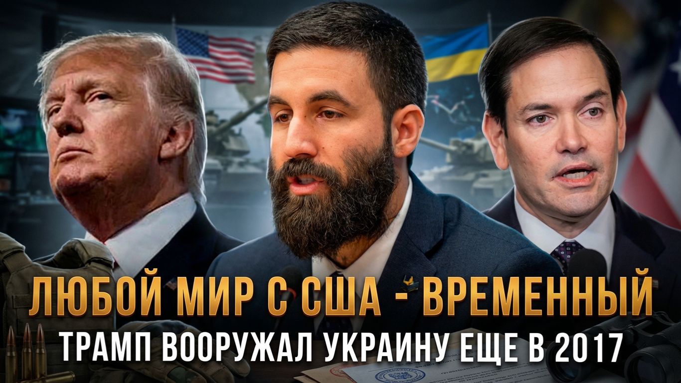 ЛЮБОЙ МИР С США - ВРЕМЕННЫЙ | ТРАМП ВООРУЖАЛ УКРАИНУ ЕЩЕ В 2017 | Кристофер Хелали смотреть онлайн