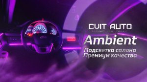 Премиум подсветка салона от Cvit Auto. Обзор и установка в Kia Rio 3.