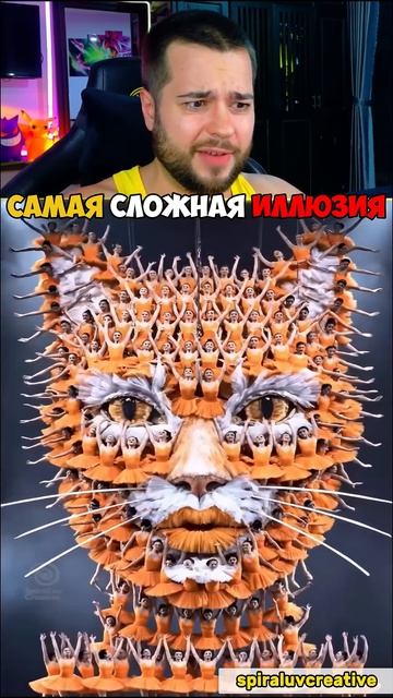 Самая Сложная Иллюзия ЖЕНЩИНА-КОШКА #shorts смотреть онлайн