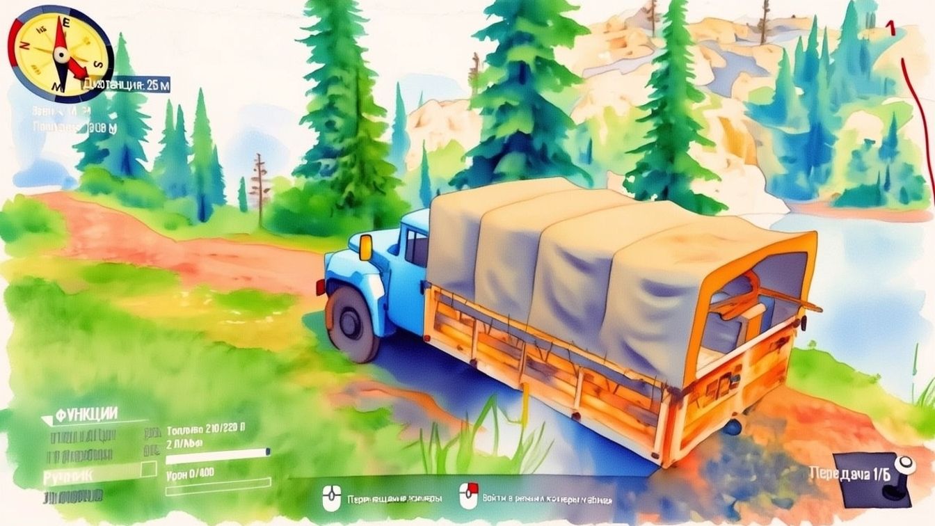 Приключения под музыку в MudRunner #2