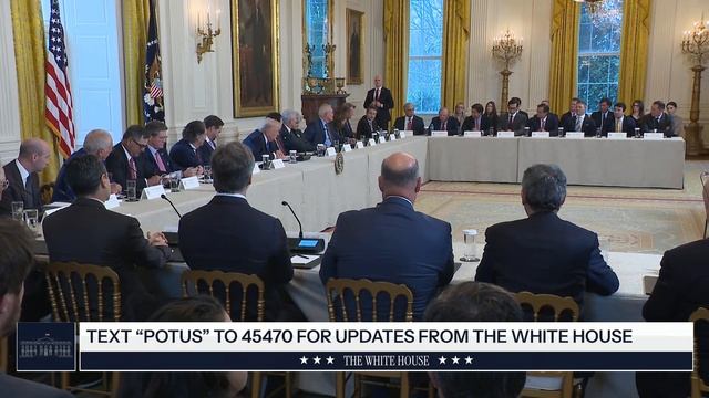 President Trump Participates in a Meeting with Oil and Gas Executive, Jan. 8, 2026 (Start 11:56, Eng смотреть онлайн