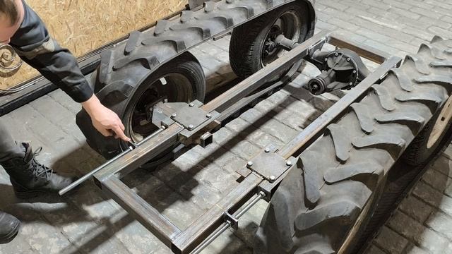 Основные размеры рамы гусеничного минитрактора смотреть онлайн