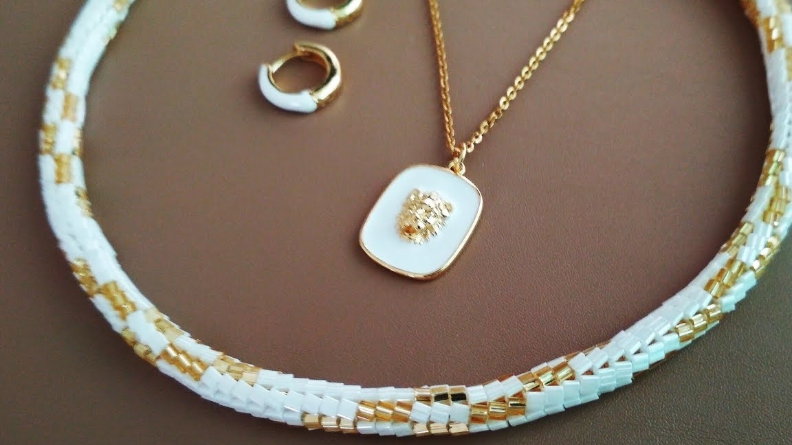 Колье.Чокер из бисера. Ндебеле. смотреть онлайн