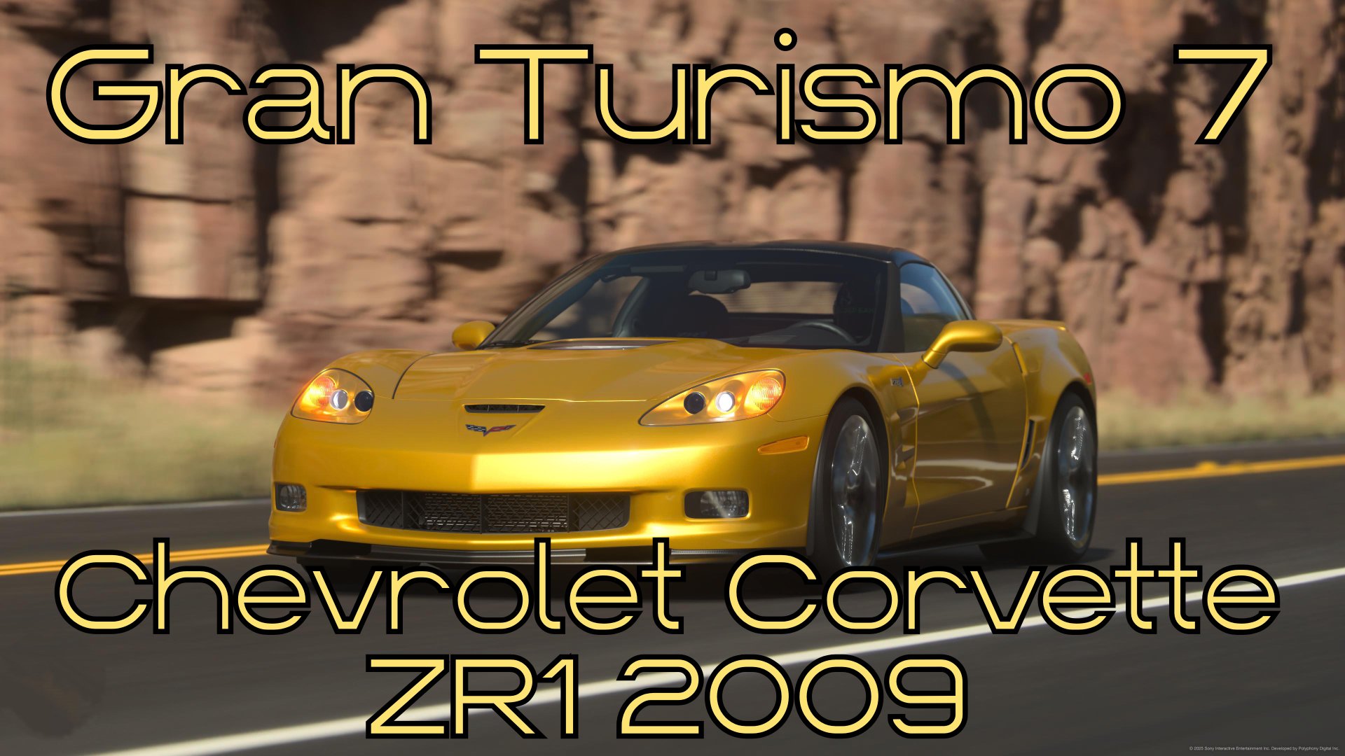 Chevrolet Corvette ZR1 2009 самый мощный и быстрый Corvette в мире Gran Turismo 7 🌍⚡️ смотреть онлайн