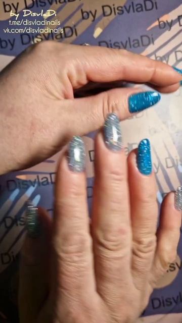 Очередная коррекция нарощенных ногтей ))